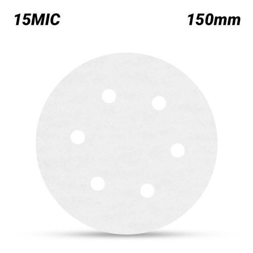 3M AC019165524 150mm (6") 366L 15MIC Hookit Microfinishing Film Disc With Dust Extraction