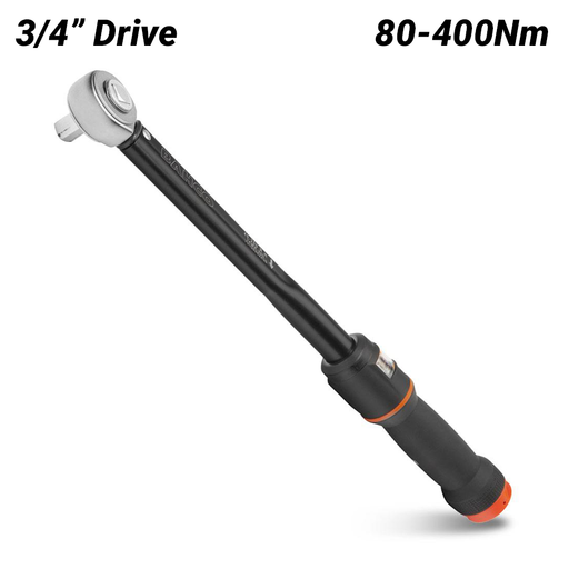 Bahco 74WR400 3/4" Drive 80-400Nm Torque Wrench Mechanical Adjustable Window Click
