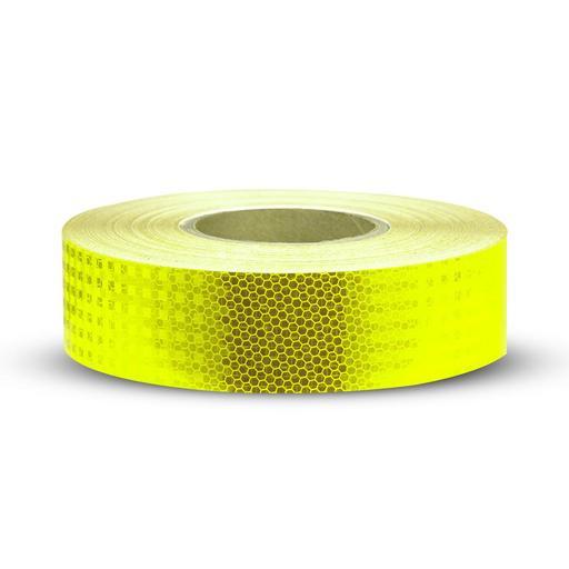 Uniform Safety Signs CT5LG 50mm x 45.7m Class 1 Lime Green Reflective Tape – image 2