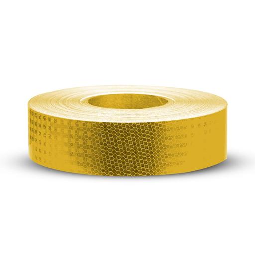 Uniform Safety Signs CT5Y 50mm x 45.7m Class 1 Yellow Reflective Tape – image 2