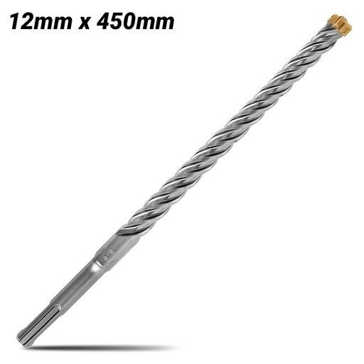 Xtorque X124504 Platinum SDS PLUS 12mm x 450mm Platinum 4 Cutter Drill Bit - MADE IN GERMANY