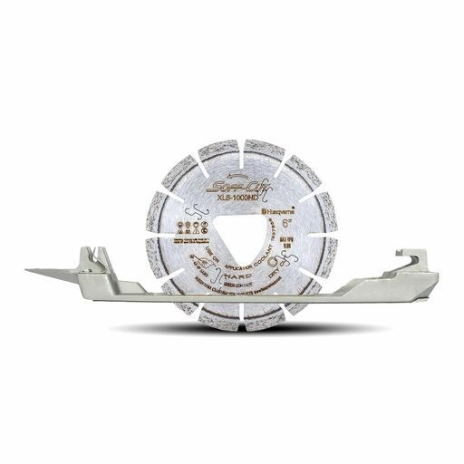 Husqvarna 542756281 (XL6-1000ND) 150mm (6") XL6-1000ND Soff Cut Diamond Blade with Skid Plate – image 2