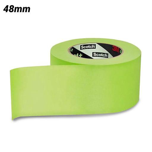 3M 7000124898 (70006745726) 48mm x 55m High Performance Green Masking Tape 401+