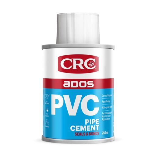 CRC 8132 250ml ADOS PVC Pipe Cement
