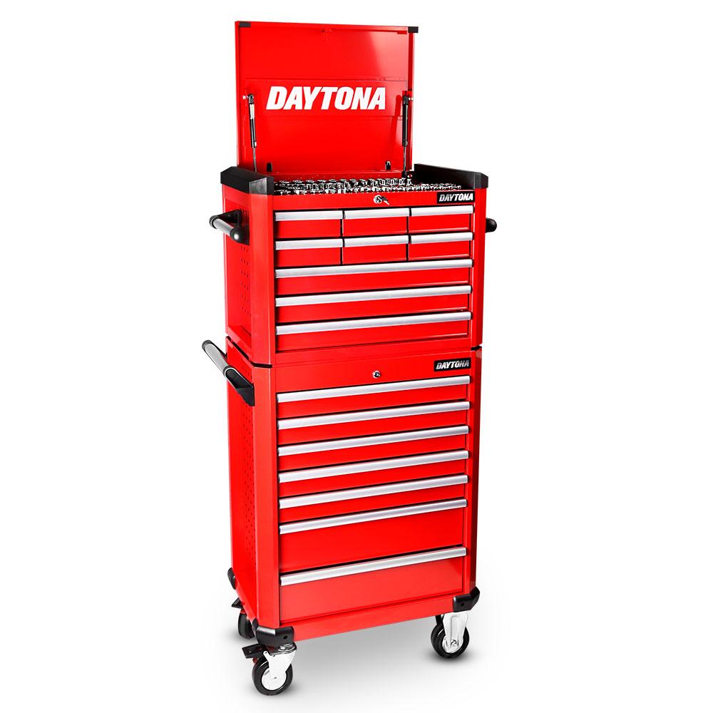 Daytona D426PSKIT 426pce Metric/SAE Tool Kit In 9 Drawer Tool Box and 7 Drawer Bottom Roller Cabinet