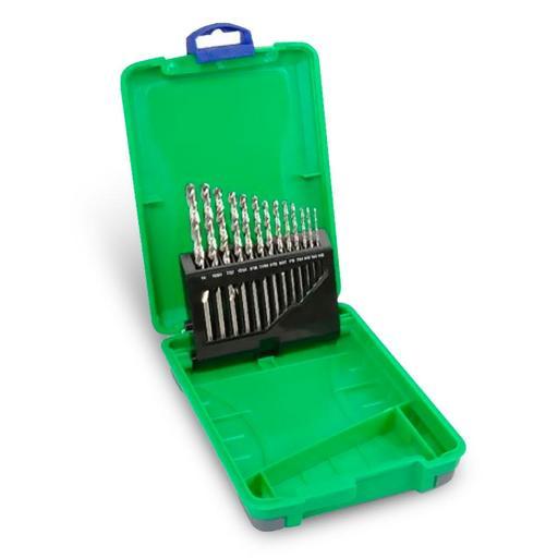 Bordo 2006-F1 13pce 1/16-1/4" Bright HSS Jobber Set in ABS Plastic Case 