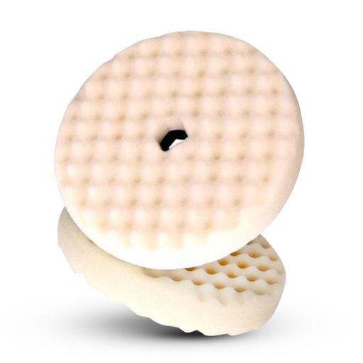 3M 7100119288 (60455083810) 100mm Foam Compounding Pad - White – image 2