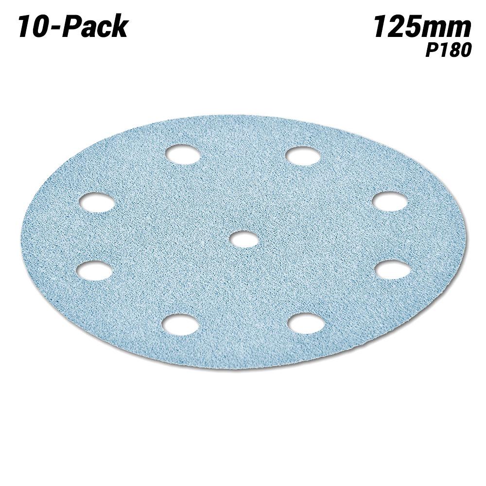 Festool Vlies Voor Polijsten STF D125 White VL/10 – Voor Olie En Was, Geschikt Voor RO 125 En ETS 125
