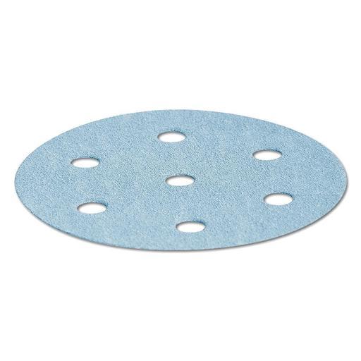 Festool STF D90/6 P180 GR/100x (497369) 100-Pack 90mm (3-1/2") 6 Hole P180 Grit Granat Abrasive Discs – image 2