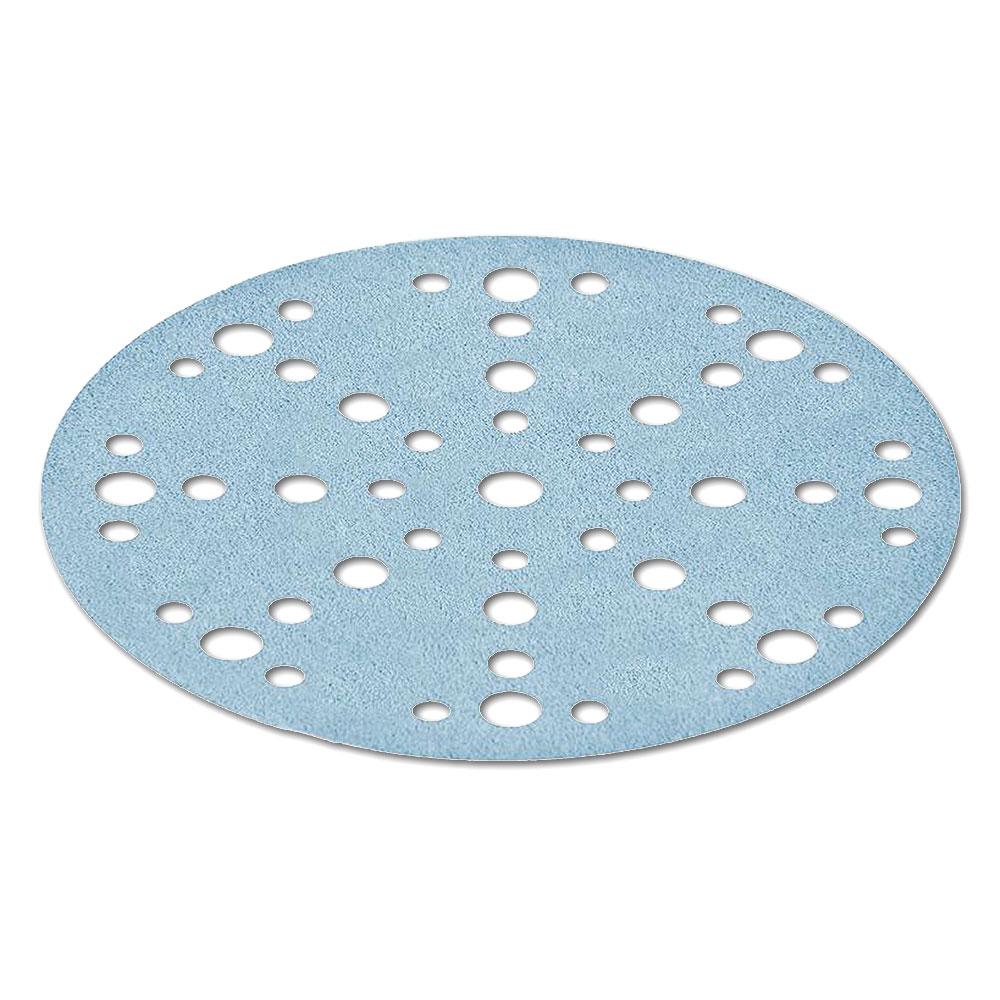 Festool STF D150/48 P80 GR/10 (575156) 10-Pack 150mm (6") 48 Hole P80 Grit Granat Abrasive Discs – image 2