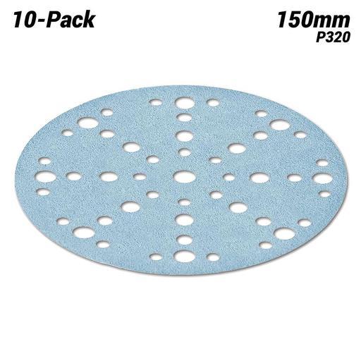Festool STF D150/48 P320 GR/10 (575159) 10-Pack 150mm (6") 48 Hole P320 Grit Granat Abrasive Discs