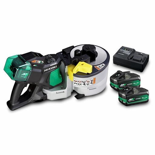 HiKOKI VB3616DA(HGZ) 36V 2.5Ah Li-ion Cordless Brushless MultiVolt Rebar Cutter & Bender Combo Kit – image 2