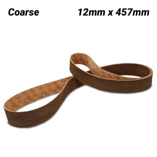 3M 7012872733 (AC010611088) 12mm x 457mm Scotch-Brite A-CRS Surface Conditioning Belt