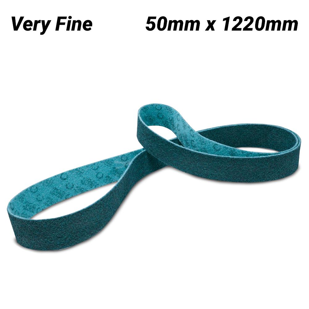 3M 7012880312 (AC019410854) 50mm x 1220mm Scotch-Brite A-VFN Surface Conditioning Belt – image 1