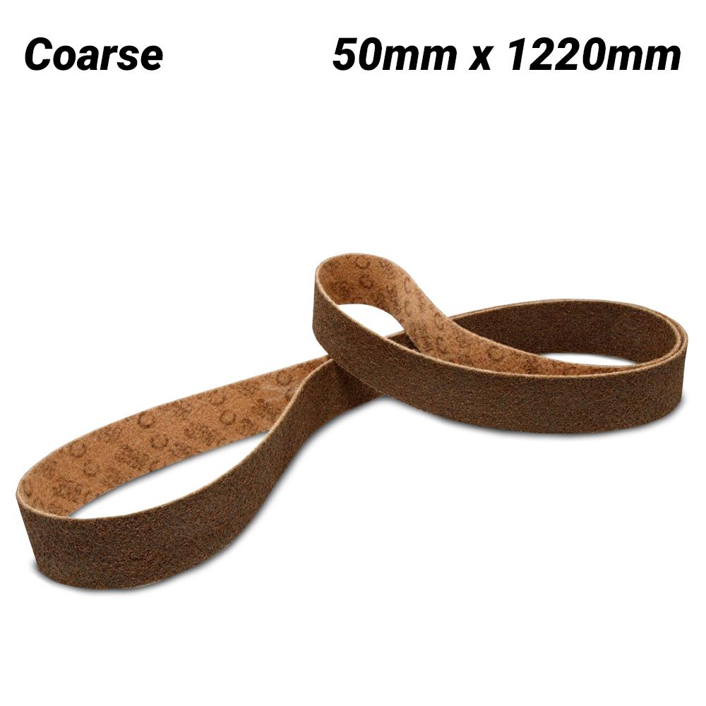 3M 7012868508 (AC019410839) 50mm x 1220mm Scotch-Brite A-VFN Surface Conditioning Belt – image 1