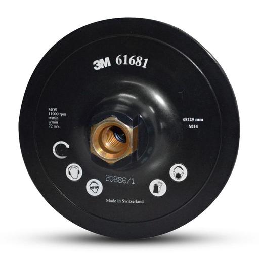 3M 7000061389 (DE272906178) 127mm x M14 Centre Pin Contact Disc Pad                                                                                  