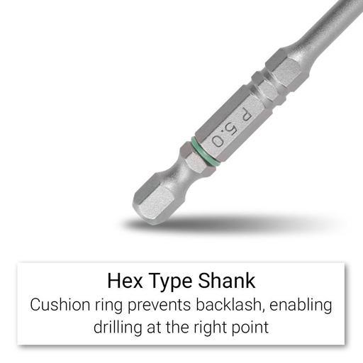 Xtorque XBAPD50 Platinum 5mm Cushion Drill Bit for Porcelain Tiles – image 3
