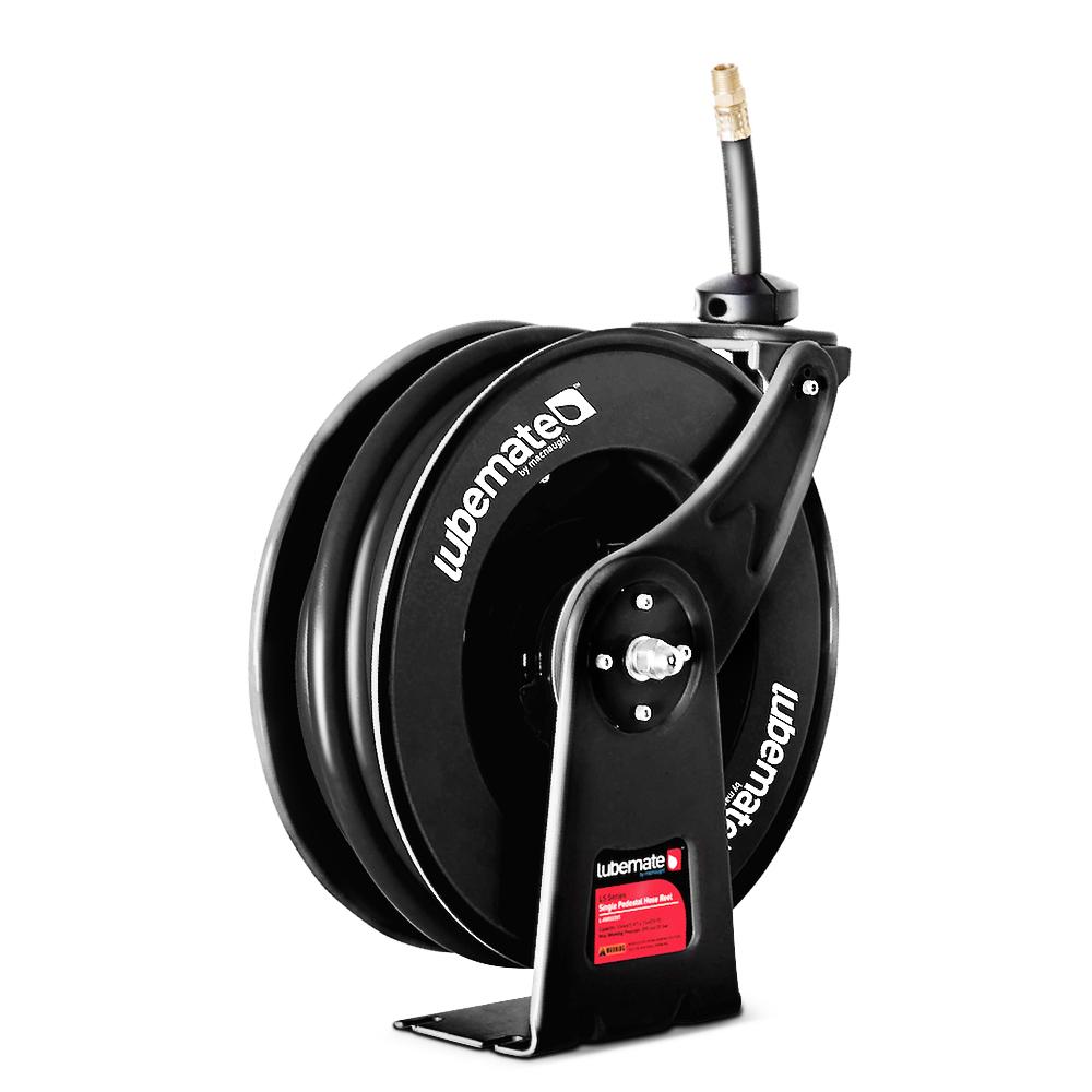 Lubemate L-AWS1215 12.5mm x 15m Single Pedestal Air/Water Hose Reel – image 1