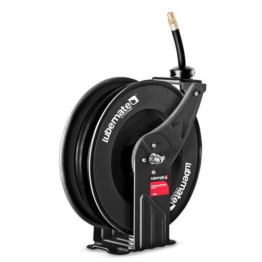 Lubemate L-AWTP1215 12.5mm x 15m Twin Pedestal Air/Water Hose Reel