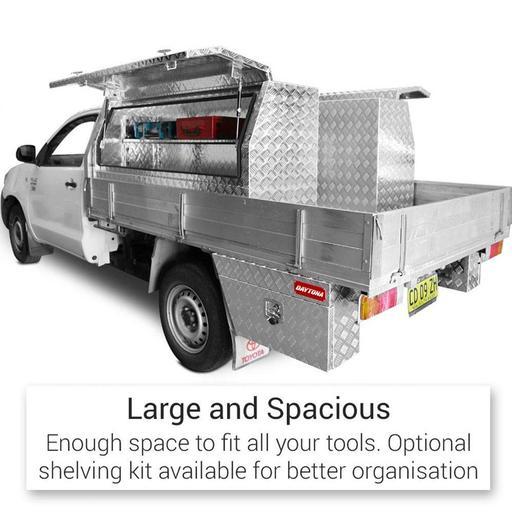 Daytona FIL1700 3mm 1700mm x 530mm x 820mm Half Lid Aluminium Tool Box – image 14