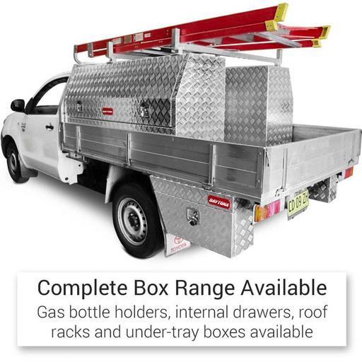 Daytona FIL1700 3mm 1700mm x 530mm x 820mm Half Lid Aluminium Tool Box – image 16