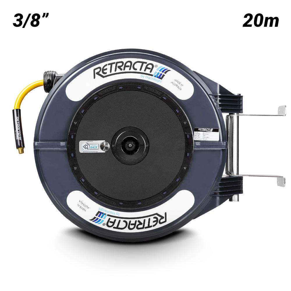 Retracta RYC320D-01 3/8" x 20m R3 Premium + RACR® Controlled Spring Rewind Reel C/W  – image 1