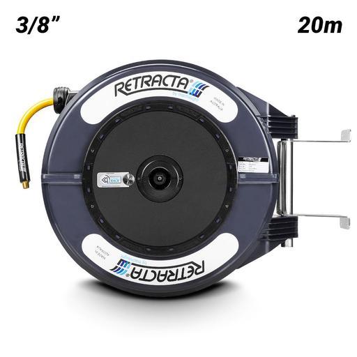 Retracta RYC320D-01 3/8" x 20m R3 Premium + RACR® Controlled Spring Rewind Reel C/W 