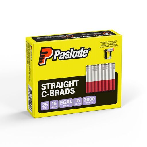 Paslode B20225 3000-Pack C Series 25mm 16 Gauge Galvanised Brad Nails – image 5