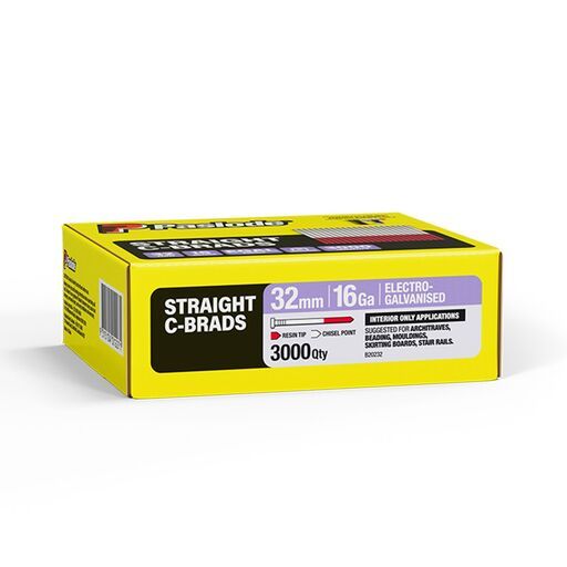 Paslode B20232 3000-Pack C 32mm 16 Gauge Galvanised Brad Nails – image 4