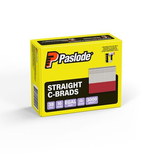 Paslode B20238 3000-Pack C Series 38mm 16 Gauge Galvanised Brad Nails – image 5