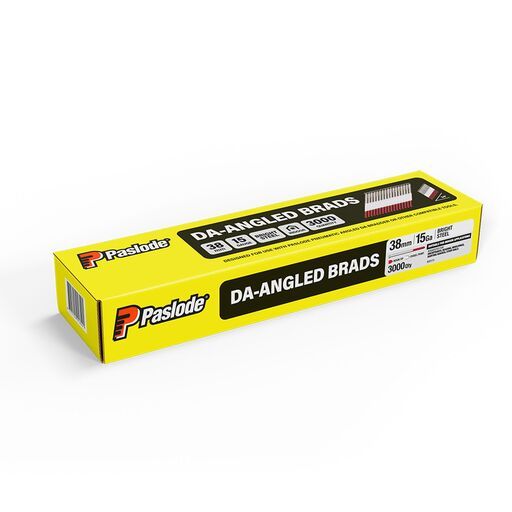Paslode B20173 3000-Pack DA17 38mm 15 Gauge Bright Brad Nails – image 2