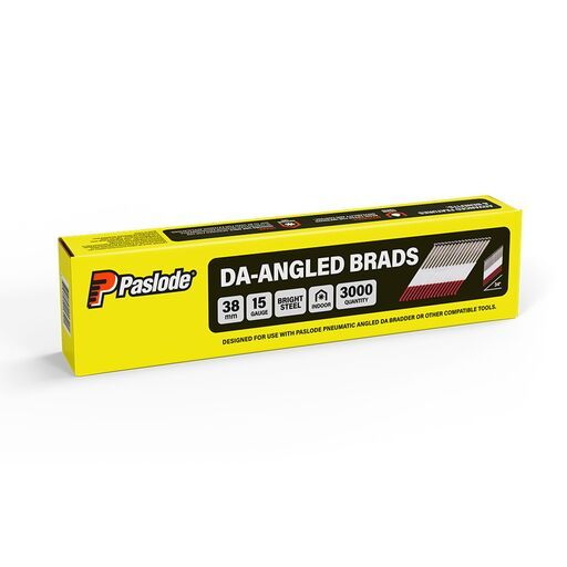Paslode B20173 3000-Pack DA17 38mm 15 Gauge Bright Brad Nails – image 5