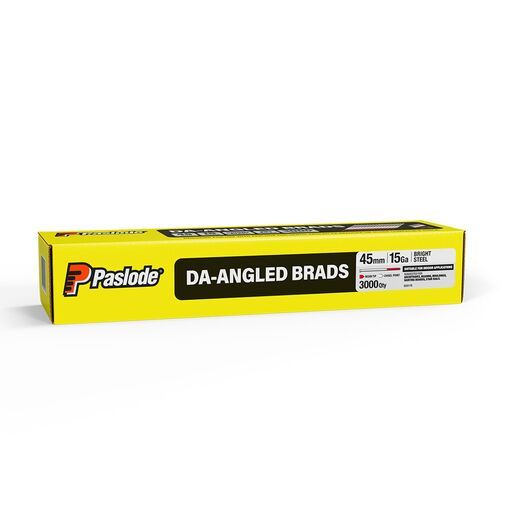 Paslode B20176 3000-Pack DA19 45mm 15 Gauge Bright Brad Nails – image 4