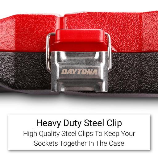 Daytona DMDS30 30pce 1/2" Drive Standard & Deep Impact 10-32mm Metric Socket Set – image 9