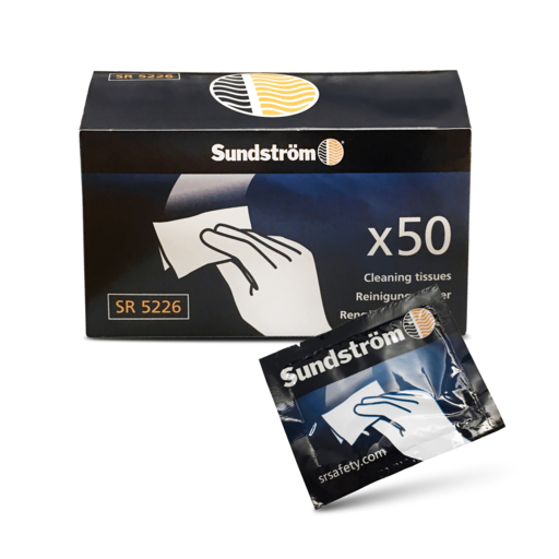 Sundstrom 170-00010 (SR 5226) 50-Pack Cleaning Wipes