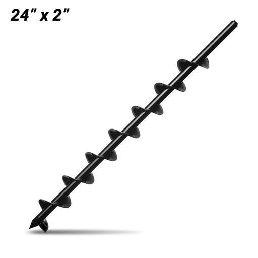 Power Planter 224HD 24" X 2" Hardened Steel Garden Auger suits 18V