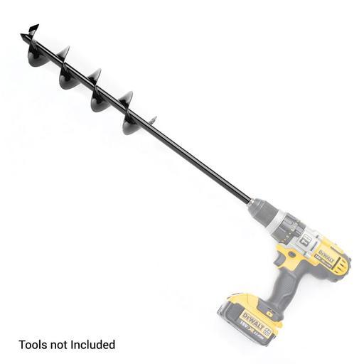 Power Planter 324HD 24" X 3" Hardened Steel Garden Auger suits 18V – image 3