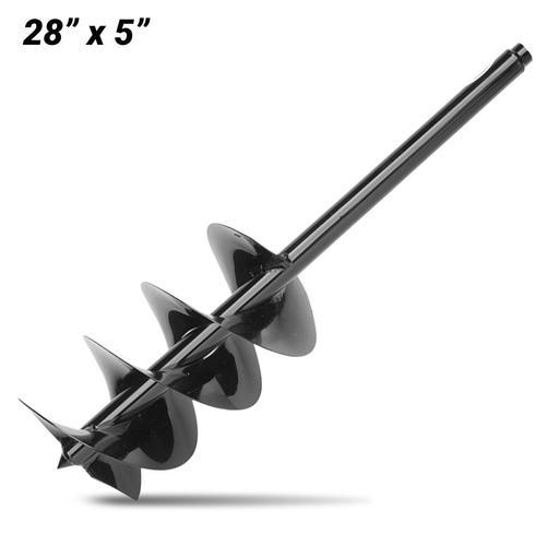 Power Planter 528THD 28" X 5" Hardened Steel Garden Auger suits 54V