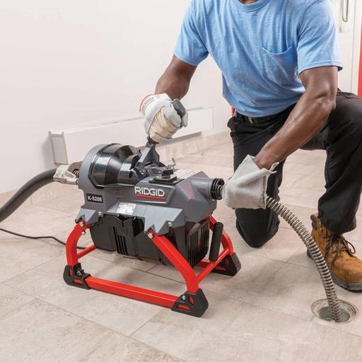 Ridgid K-5208 (64073) Drain Cleaner Machine with C-11 Cables, Sectional Cable Carrier & Toolbox – image 12