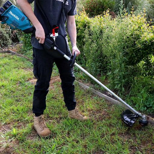 Makita DUR369LPG2 36V (18V x 2) 6.0Ah Li-ion Cordless Brushless Loop Handle Line Trimmer Combo Kit – image 4