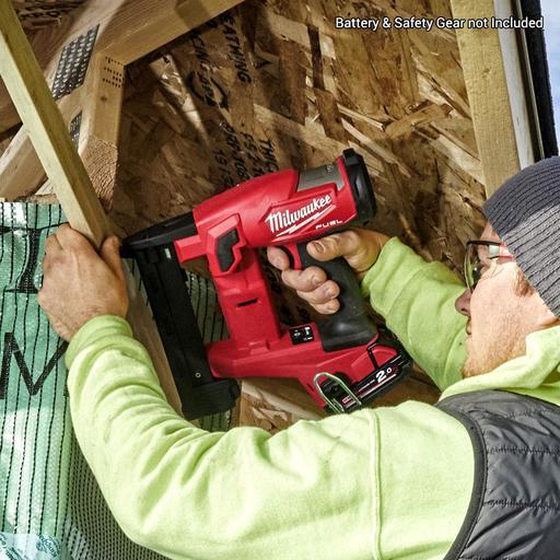 Milwaukee M18FNCS18GS-0 18V Li-ion Cordless Fuel 18GA Narrow Crown Stapler Gun - Skin Only – image 6