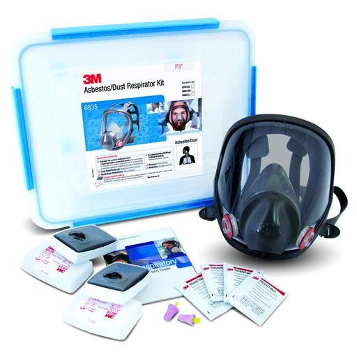 3M 7012891426 (AT010614207) P3 Asbestos/Dust Full Face Respirator Starter Kit (MEDIUM)