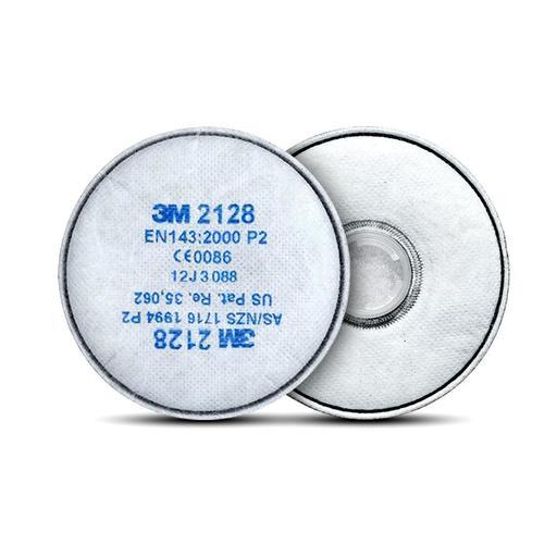 3M 7012871878 (AT010561382) Particulate Filter Pair GP2 with Nuisance Level Organic Vapour/Acid Gas Relief
