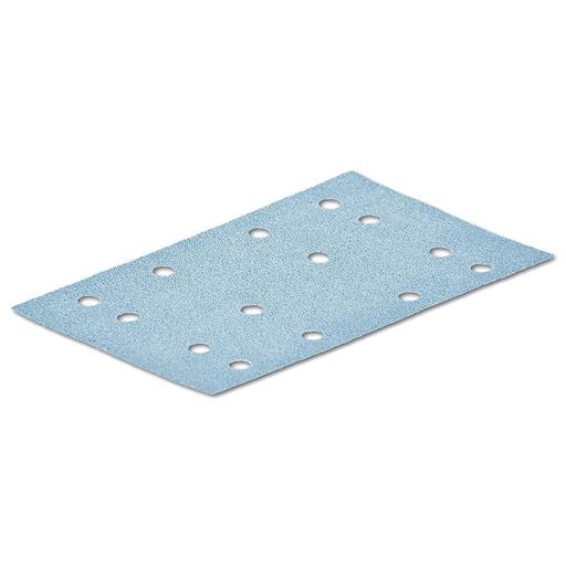 Festool STF 80 x 133 P60 GR/50x (497118) 50-Pack 80mm x 133mm 14 Hole P60 Grit Granat Abrasive Sheets – image 2