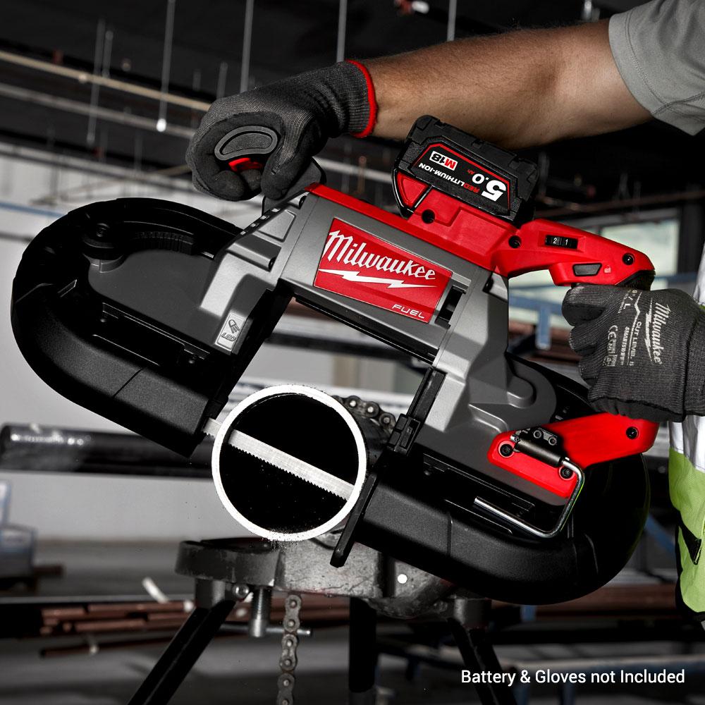 Milwaukee M18CBS125S 0 18V Li ion Cordless Fuel Deep Cut Dual