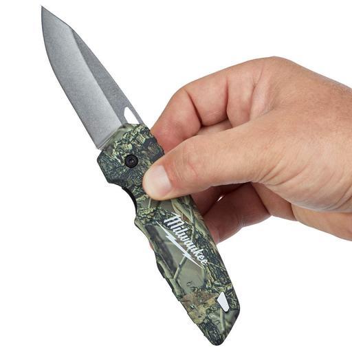 Milwaukee 48221524 FASTBACK Folding Camo Knife – image 11