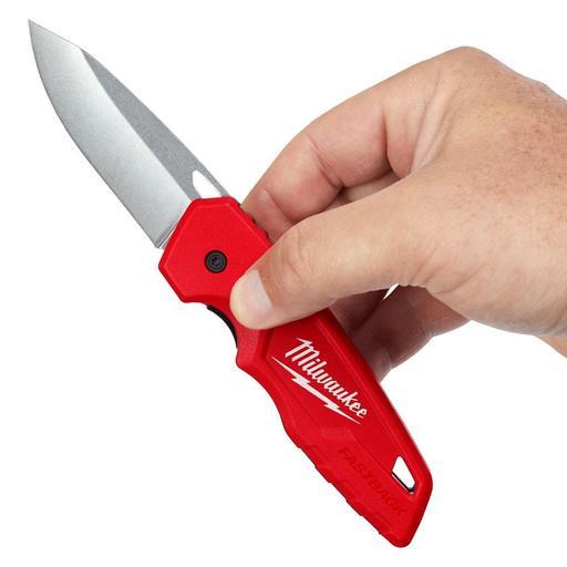 Milwaukee 48221520 FASTBACK Smooth Blade Folding Knife – image 12