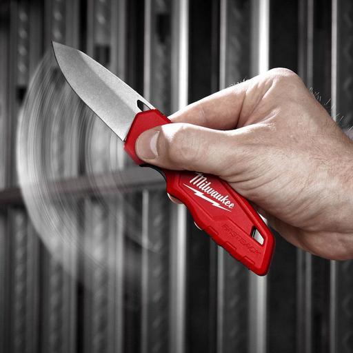 Milwaukee 48221520 FASTBACK Smooth Blade Folding Knife – image 4