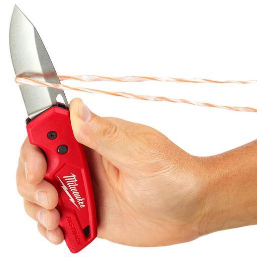Milwaukee 48221520 FASTBACK Smooth Blade Folding Knife – image 10
