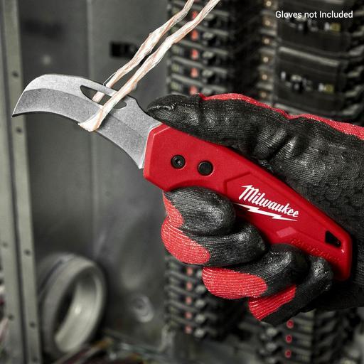 Milwaukee 48221525 FASTBACK Hawkbill Folding Knife – image 13
